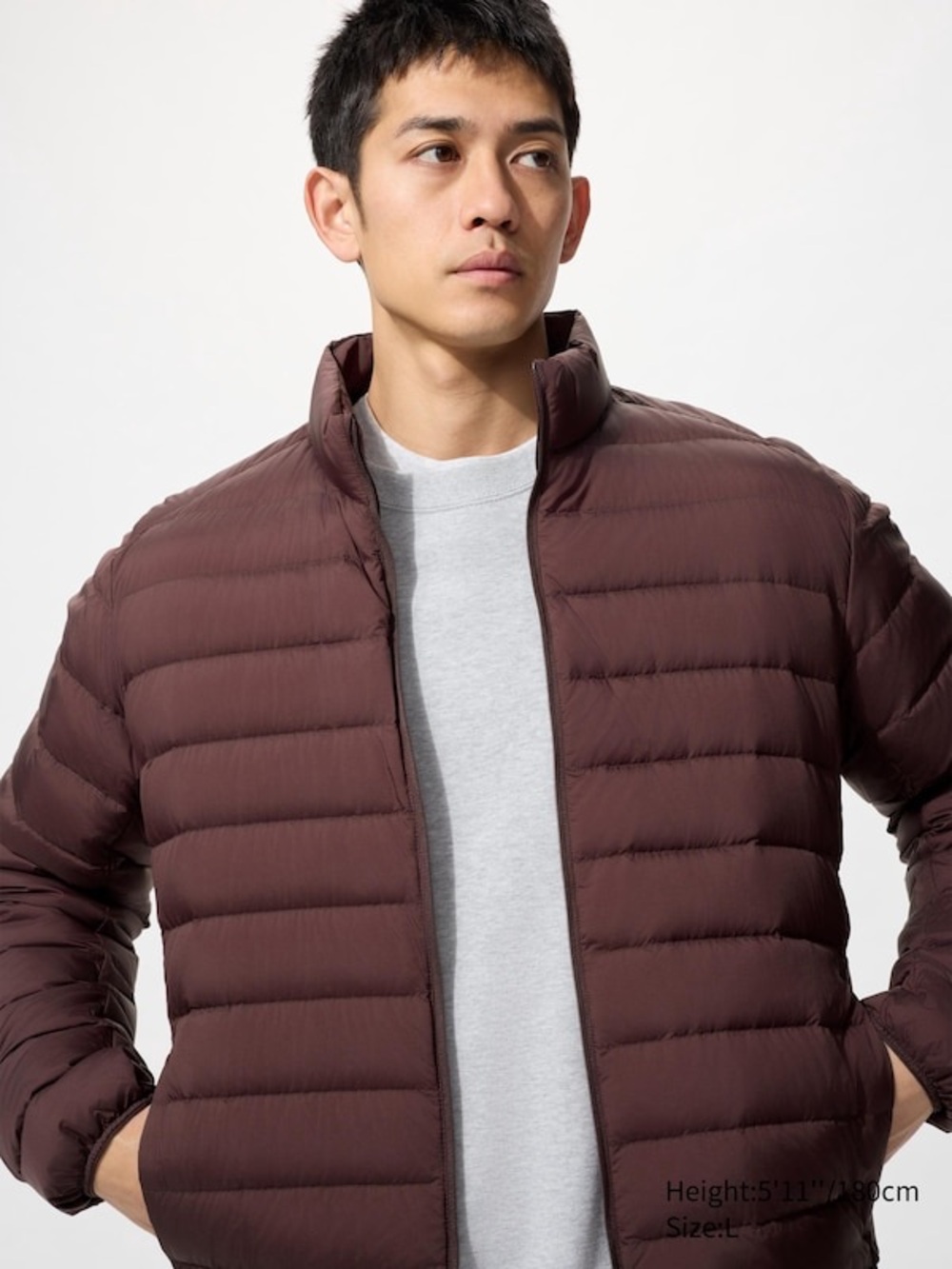 UNIQLO MENS ULTRA LIGHT DOWN PUFFER - 750 DOWN - MENS MEDIUM
